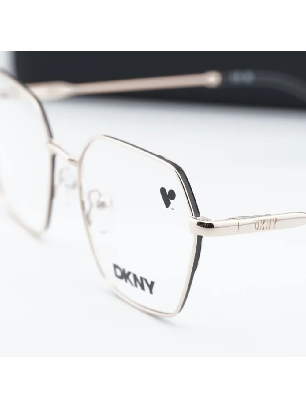 DKNY DK1033N 717 Geometric Eyeglasses 51mm - Gold
